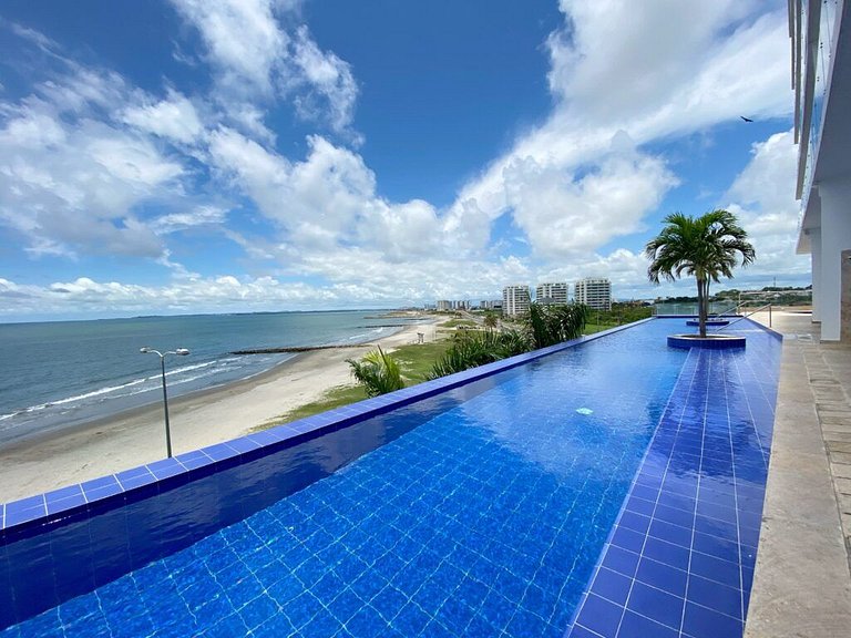 Exclusivo Apto con Vista al mar - Piscina, Jacuzzi, Gimnasio