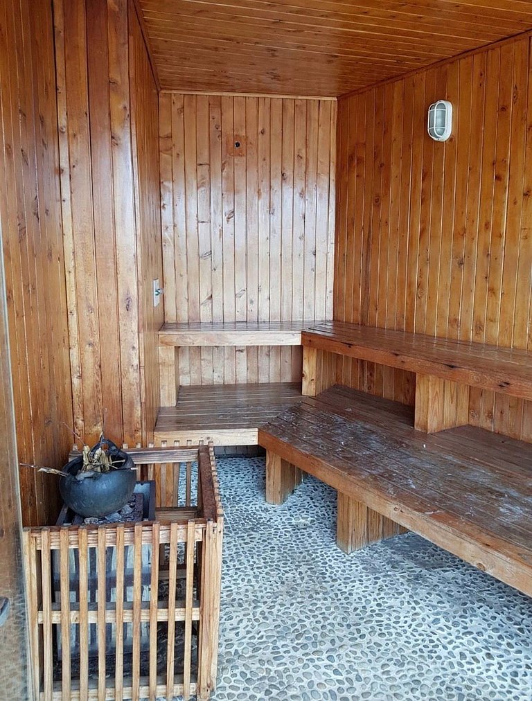 Lujoso Apto frente al Mar, con Piscina, Sauna, Turco, Jacuzz