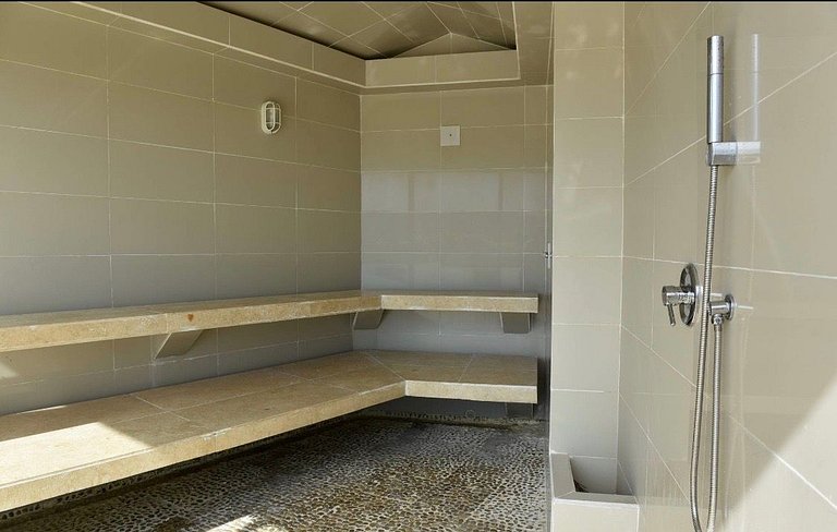 Lujoso Apto frente al Mar, con Piscina, Sauna, Turco, Jacuzz