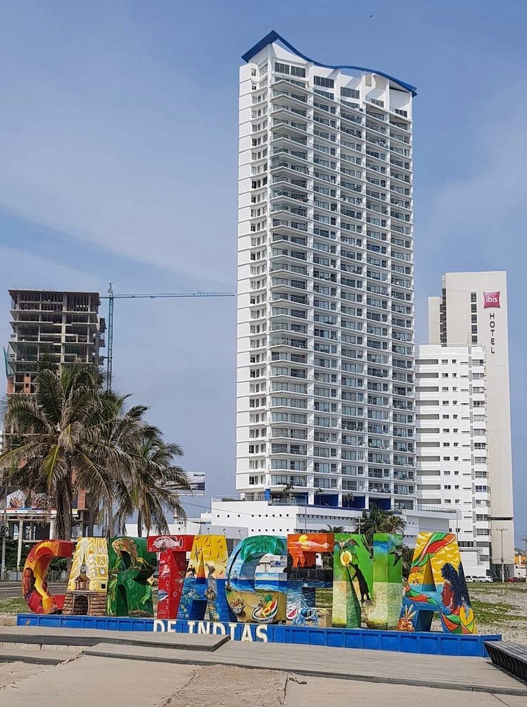 Moderno Apartamento para Turistas frente al Mar