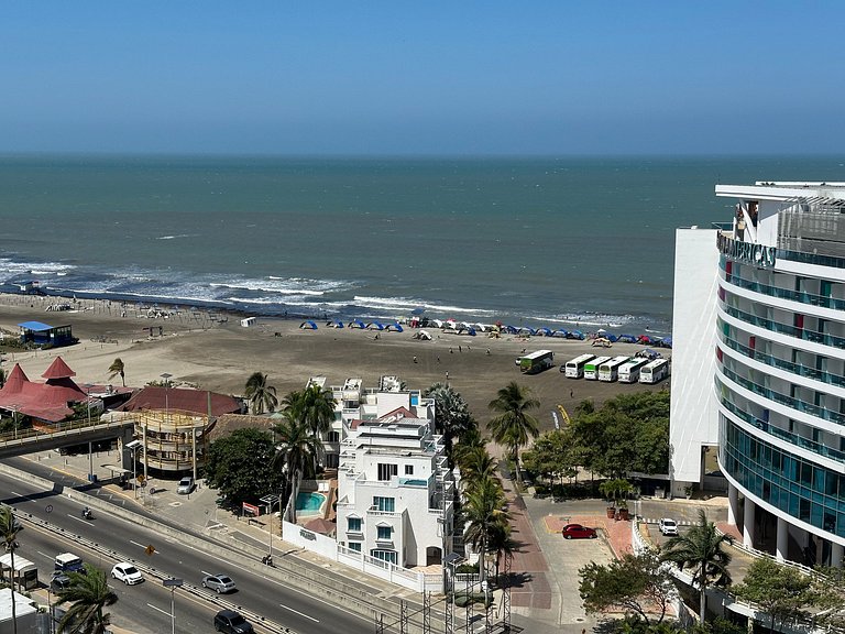 Moderno Apto de 2 Alcobas a Pocos Pasos de Playa Azul y del