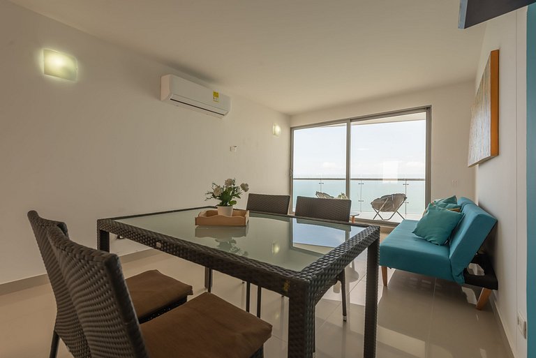 Moderno Apartamento para Turistas frente al Mar
