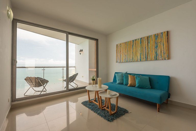 Moderno Apartamento para Turistas frente al Mar