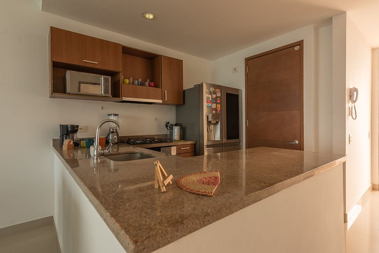 Moderno Apartamento para Turistas frente al Mar
