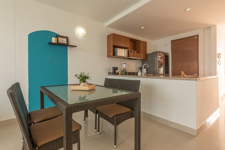 Moderno Apartamento para Turistas frente al Mar