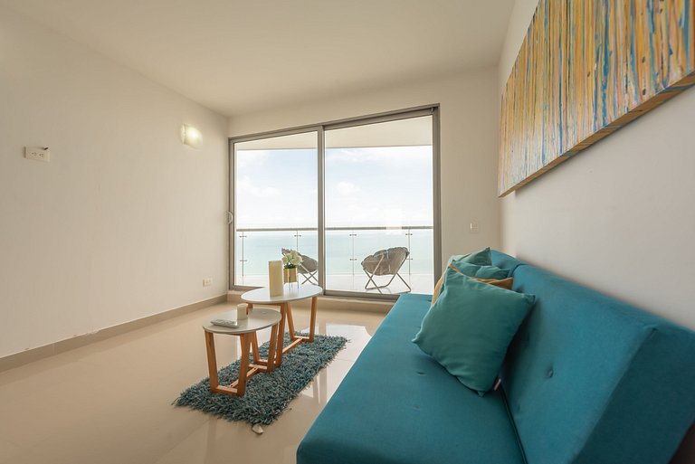 Moderno Apartamento para Turistas frente al Mar
