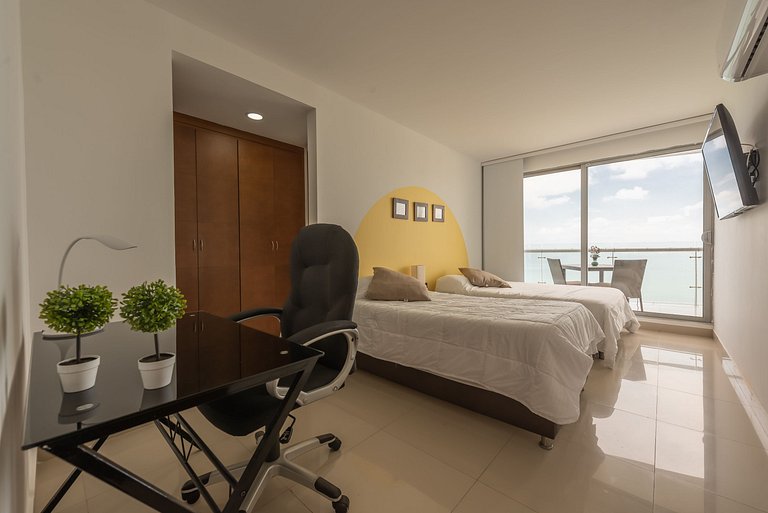Moderno Apartamento para Turistas frente al Mar