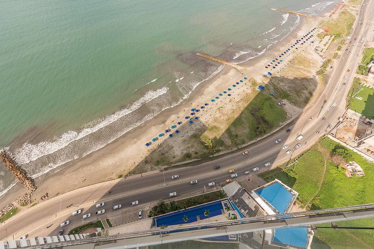 Moderno Apartamento para Turistas frente al Mar