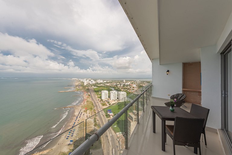 Moderno Apartamento para Turistas frente al Mar
