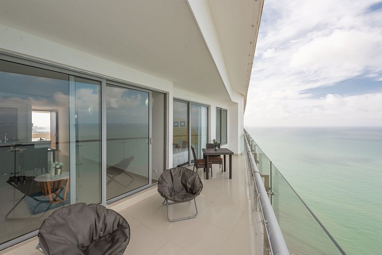 Moderno Apartamento para Turistas frente al Mar