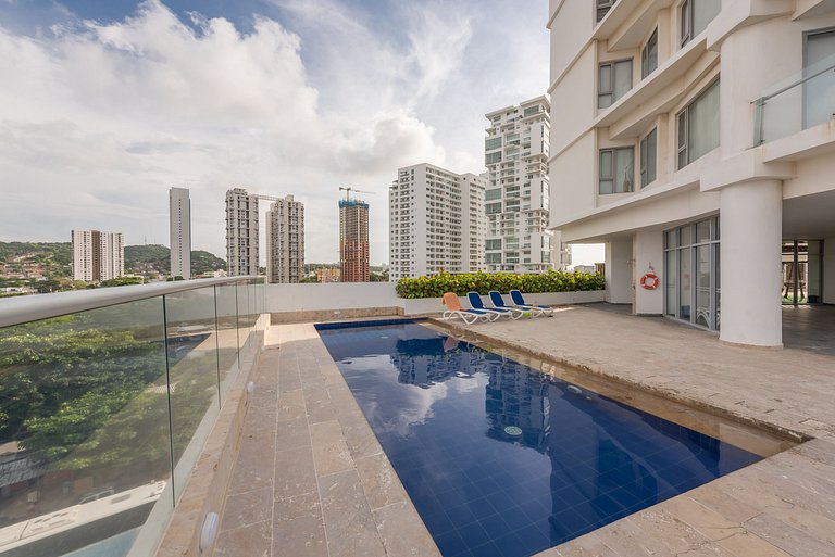 Moderno Apartamento para Turistas frente al Mar