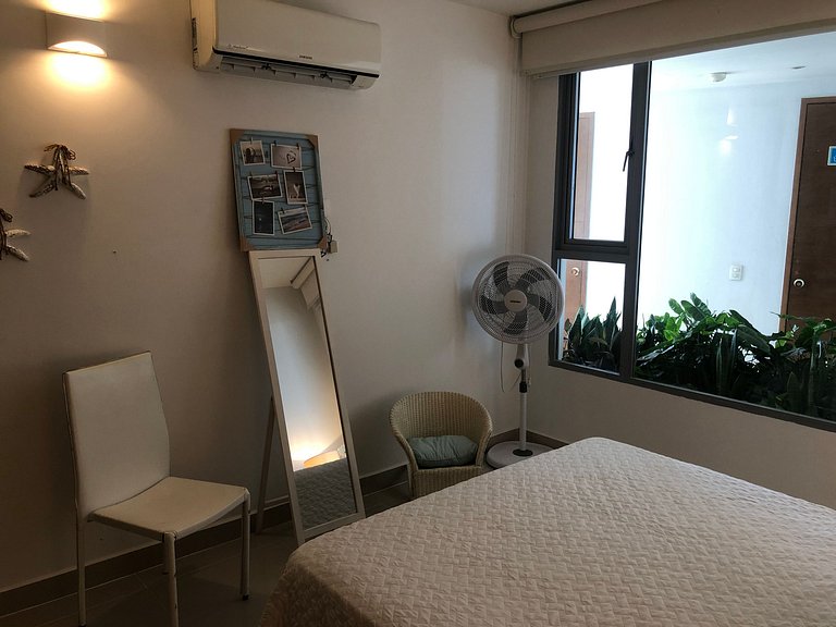 Apartamento frente al Mar, ideal para familias o grupos de a