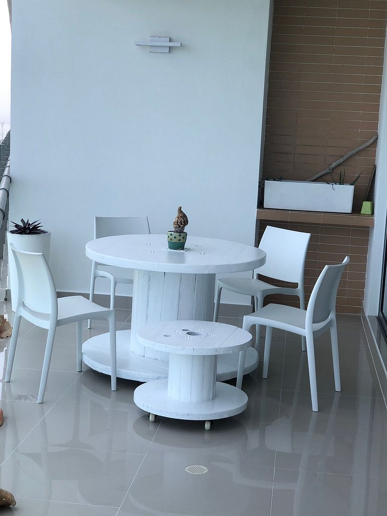 Apartamento frente al Mar, ideal para familias o grupos de a