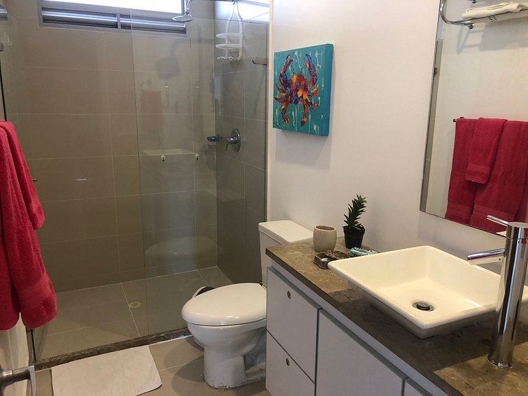 Apartamento frente al Mar, ideal para familias o grupos de a