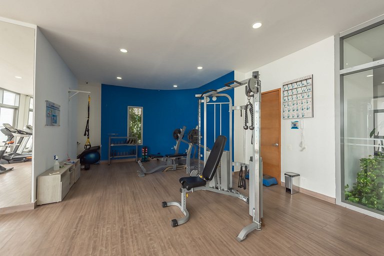 Lujoso Apto frente al Mar, con Piscina, Sauna, Turco, Jacuzz