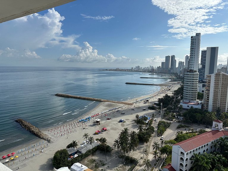 Apto p/Estadías Largas, Muy Central, con Vista a Laguito, Bo