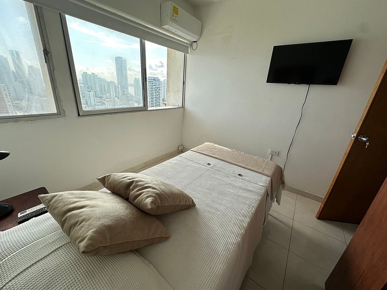 Apto p/ 5 personas, en Laguito, p/largas estadías, con Espec