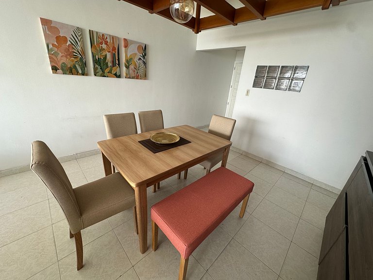 Apto p/ 5 personas, en Laguito, p/largas estadías, con Espec