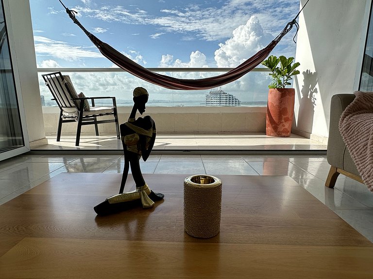 Apto p/largas estadías, con Espectaculares Vistas
