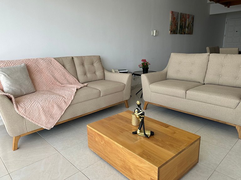 Apto p/ 5 personas, en Laguito, p/largas estadías, con Espec