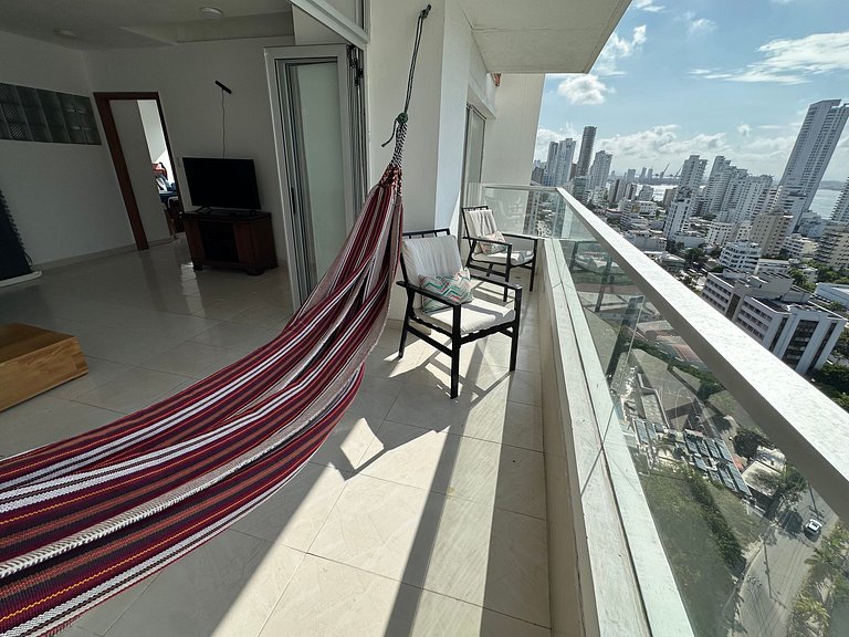 Apto p/largas estadías, con Espectaculares Vistas