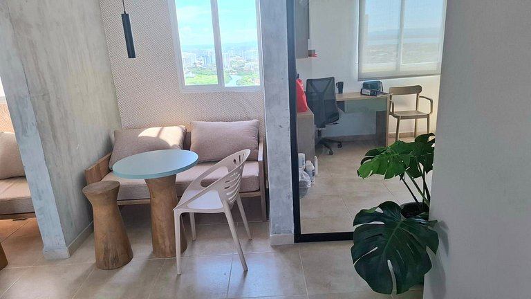 Moderno Apto Nuevo con Piscina y Coworking a 5 Min Centro Hi