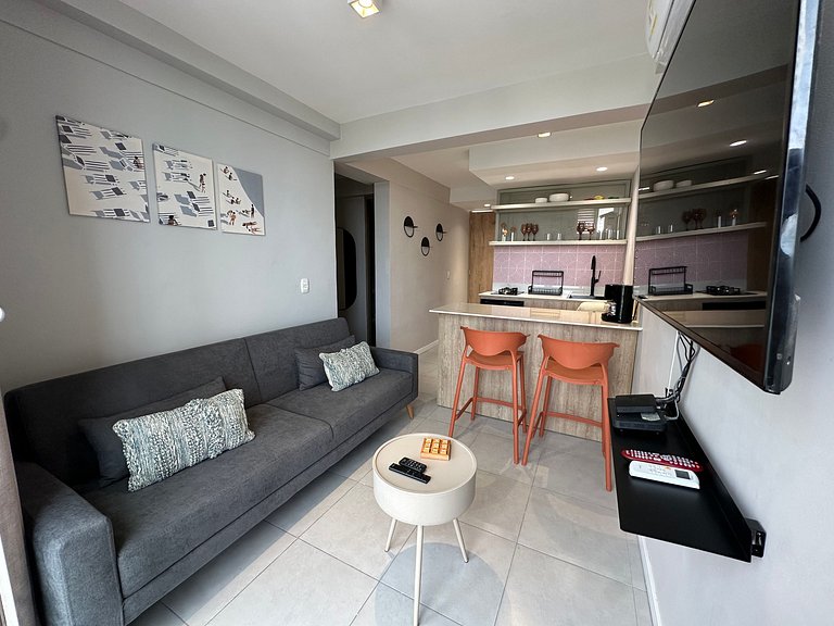 Moderno Apto Nuevo con Piscina y Coworking a 5 Min Centro Hi