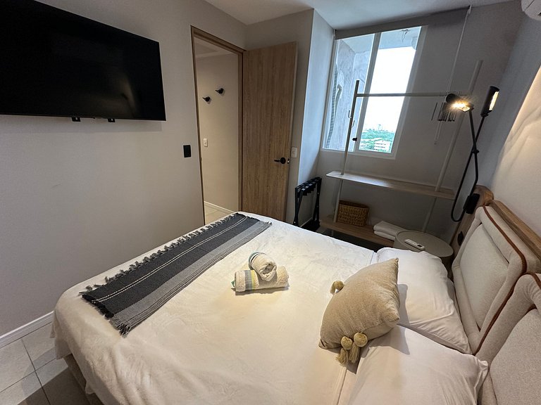 Moderno Apto Nuevo con Piscina y Coworking a 5 Min Centro Hi