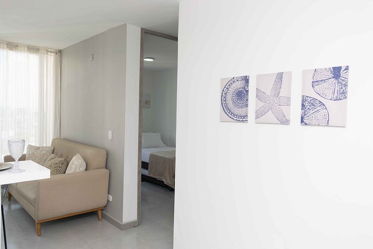 Moderno Apto Nuevo con Piscina y Coworking a 5 Min Centro Hi