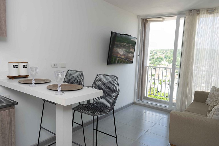 Moderno Apto Nuevo con Piscina y Coworking a 5 Min Centro Hi