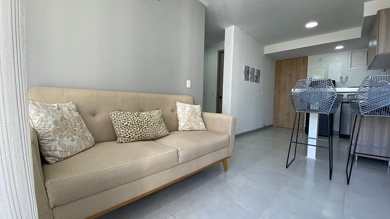 Moderno Apto Nuevo con Piscina y Coworking a 5 Min Centro Hi