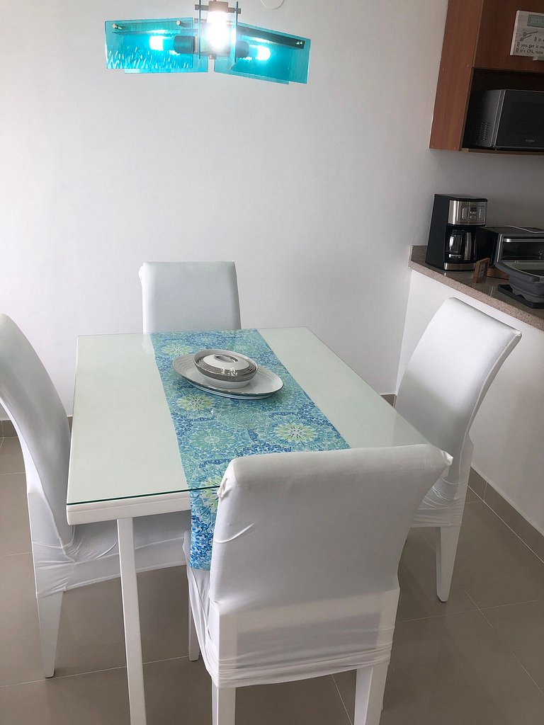Apartamento frente al Mar, ideal para familias o grupos de a