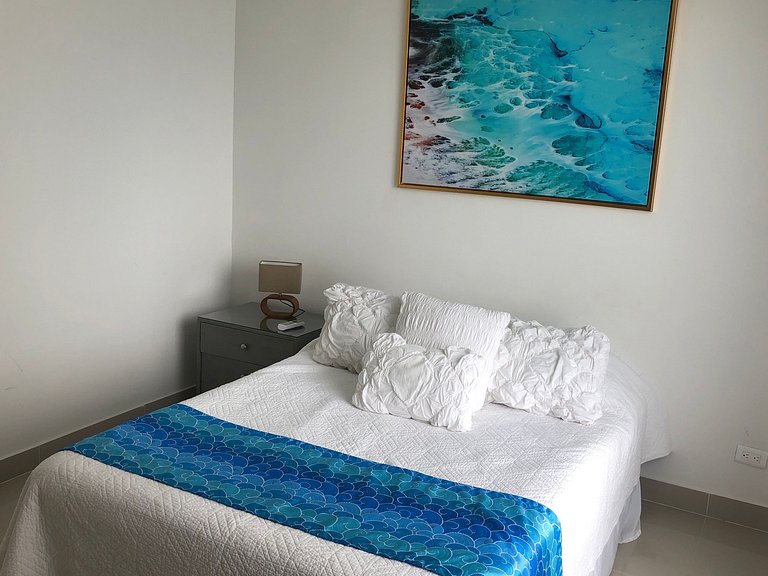 Lujoso Apto frente al Mar, con Piscina, Sauna, Turco, Jacuzz