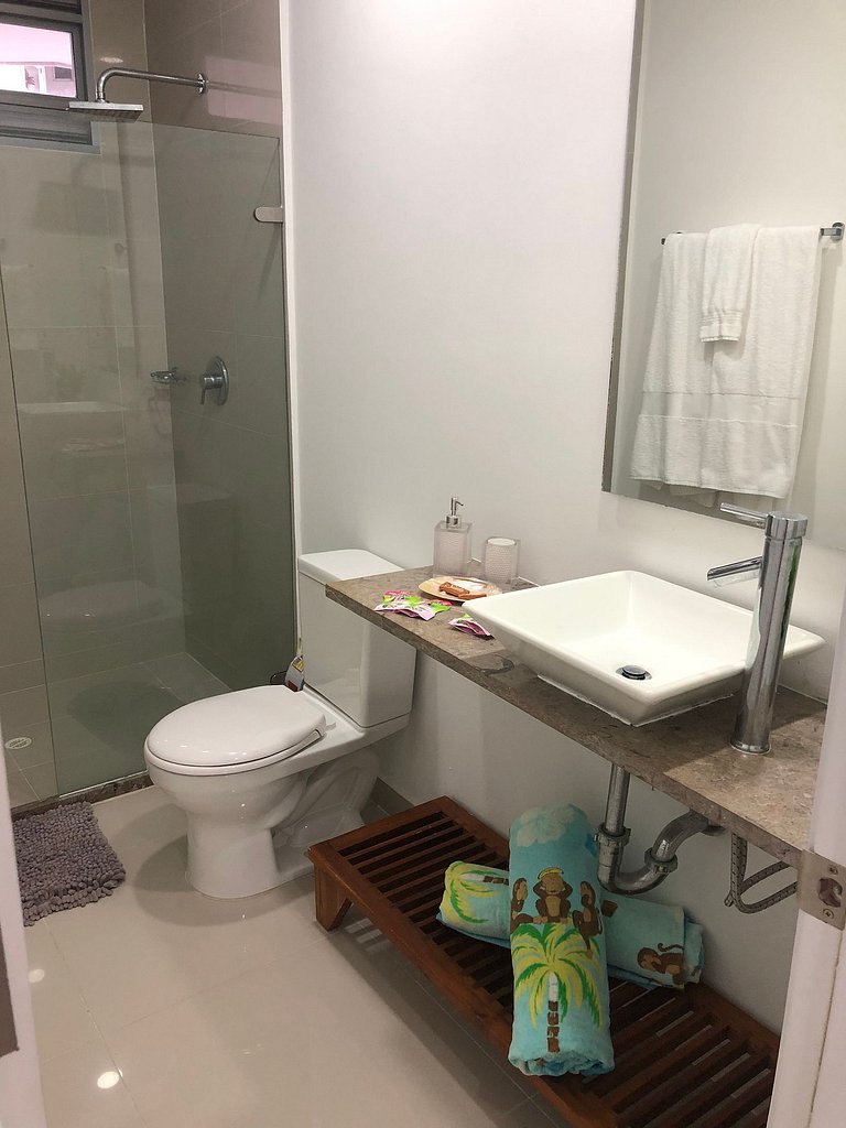 Apartamento frente al Mar, ideal para familias o grupos de a