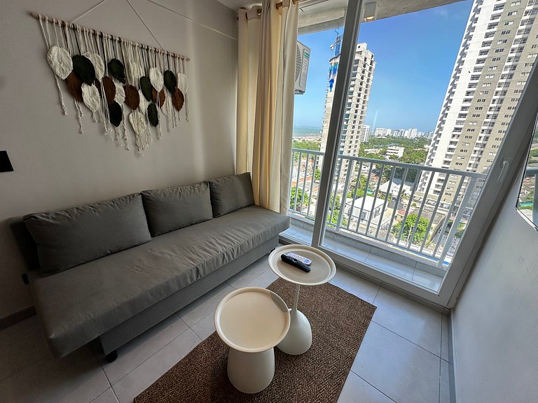 Moderno Apto Nuevo con Piscina y Coworking a 5 Min Centro Hi