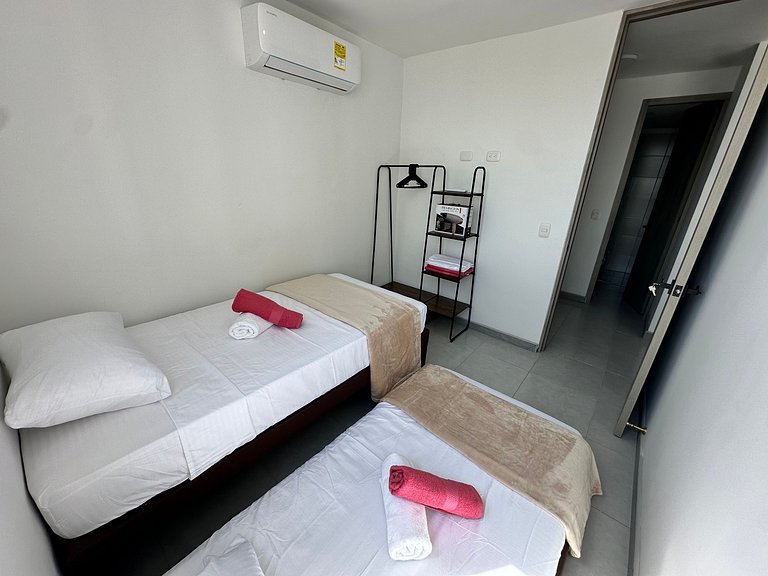 Moderno Apto Nuevo con Piscina y Coworking a 5 Min Centro Hi