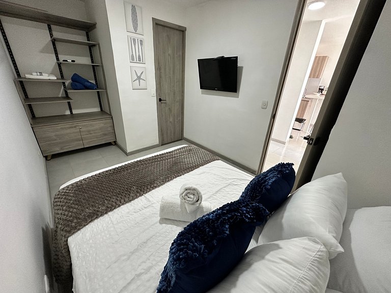 Moderno Apto Nuevo con Piscina y Coworking a 5 Min Centro Hi