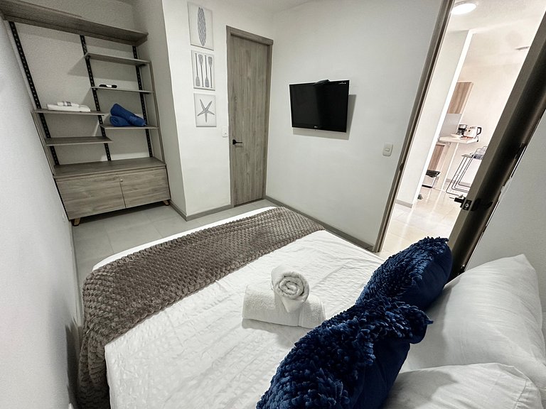 Moderno Apto Nuevo con Piscina y Coworking a 5 Min Centro Hi