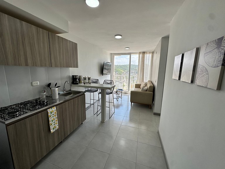 Moderno Apto Nuevo con Piscina y Coworking a 5 Min Centro Hi