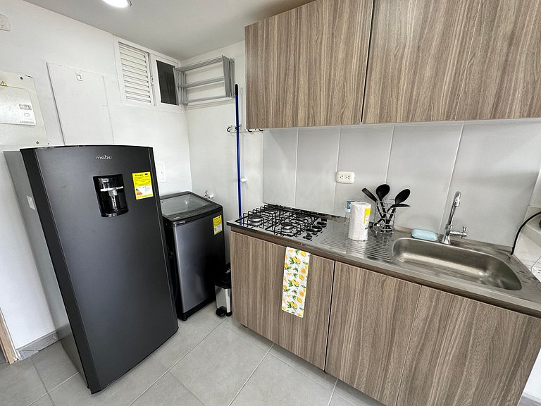 Moderno Apto Nuevo con Piscina y Coworking a 5 Min Centro Hi