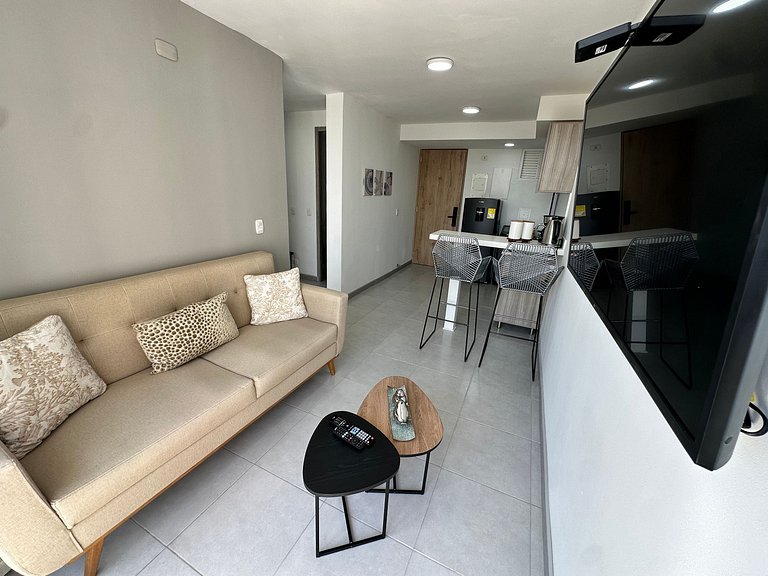 Moderno Apto Nuevo con Piscina y Coworking a 5 Min Centro Hi