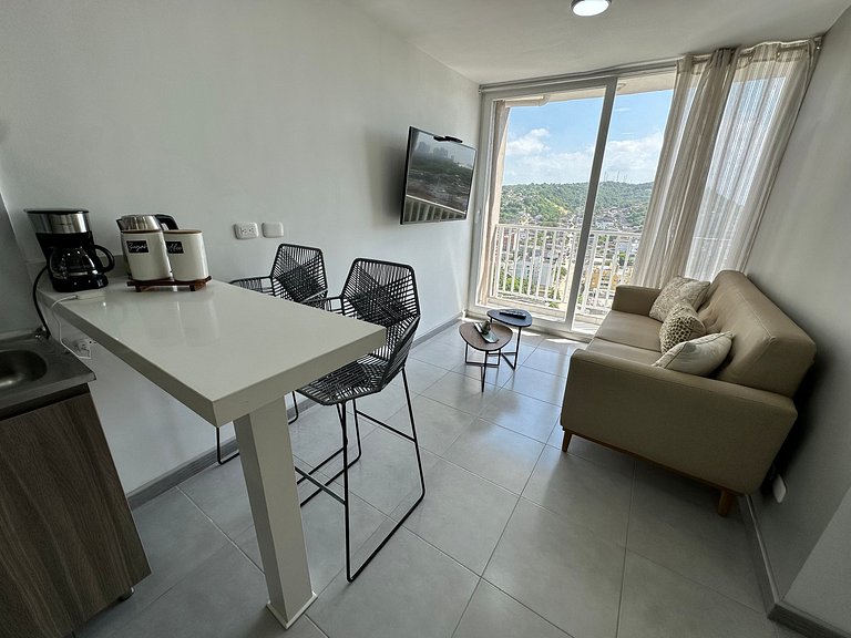 Moderno Apto Nuevo con Piscina y Coworking a 5 Min Centro Hi