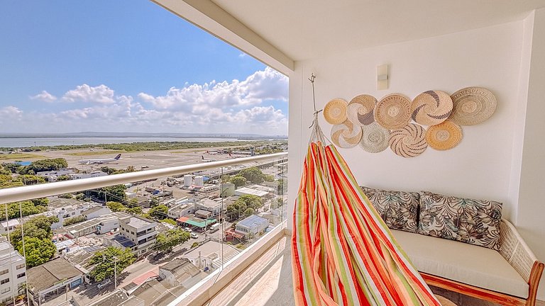 Suite de Lujo con acceso directo a la playa, área de trabajo