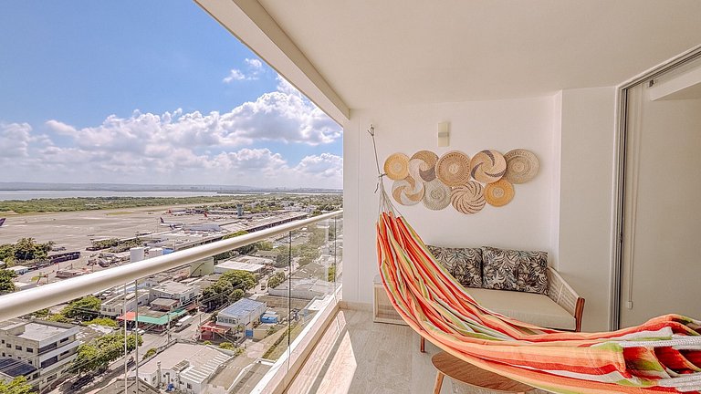 Suite de Lujo con acceso directo a la playa, área de trabajo