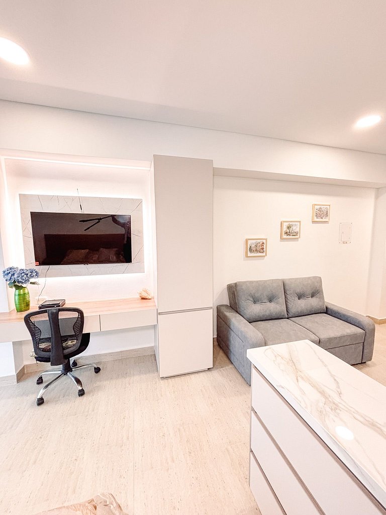 Suite de Lujo con acceso directo a la playa, área de trabajo