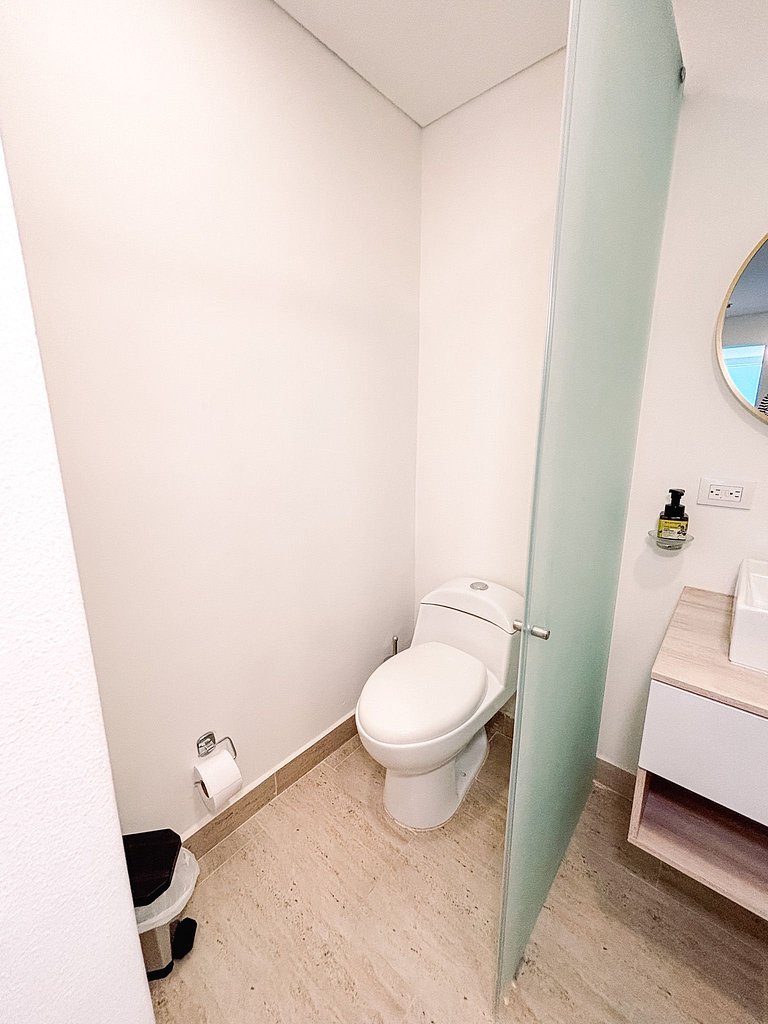 Suite de Lujo con acceso directo a la playa, área de trabajo