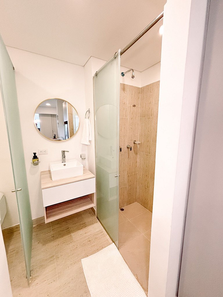 Suite de Lujo con acceso directo a la playa, área de trabajo