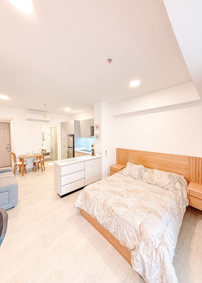 Suite de Lujo con acceso directo a la playa, área de trabajo