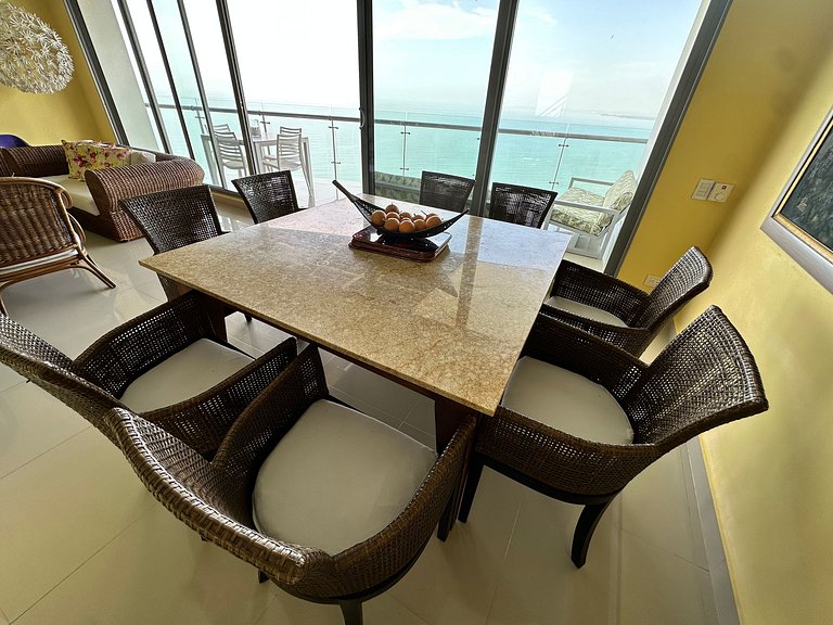 Exclusivo Penthouse Piso 32 con Vista al mar y a la ciudad -