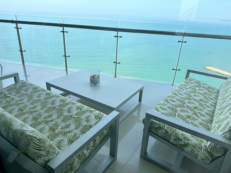 Exclusivo Penthouse Piso 32 con Vista al mar y a la ciudad -